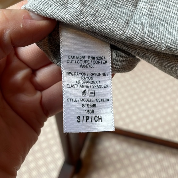 Splendid scoop neck draped t-shirt - Picture 5 of 5